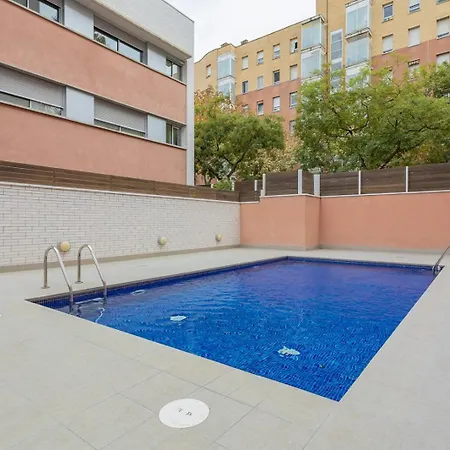 Pool Luxury 2 Bedrooms - 2 Terraces - Parking - Long Term Barcelona
